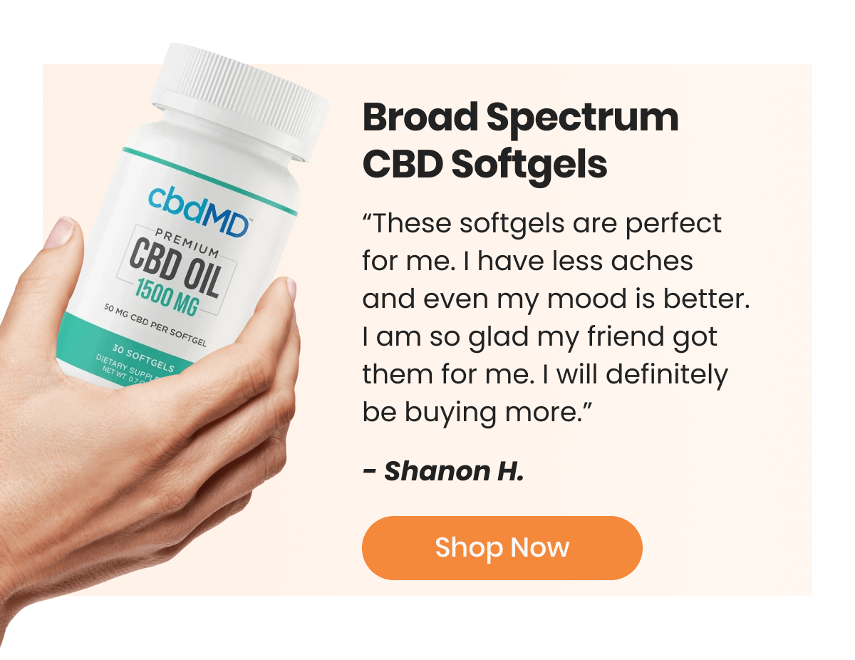 Broad Spectrum CBD Softgels