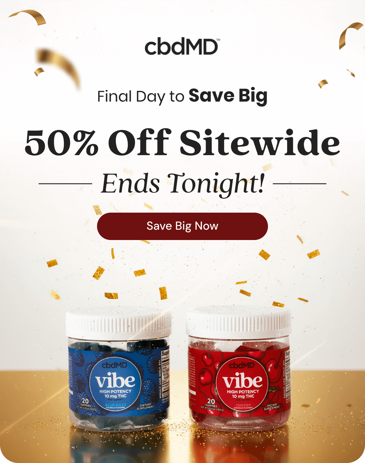 Final Day to Save Big 50% Off Sitewide Ends Tonight!