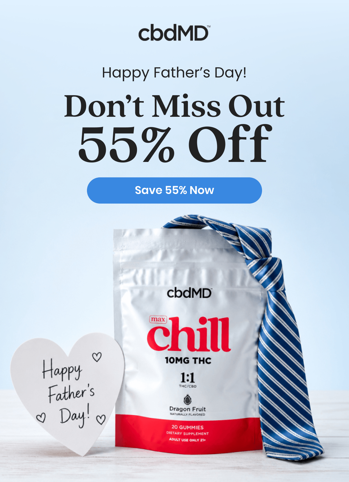 Happy Father’s Day! Don’t Miss Out 55% Off