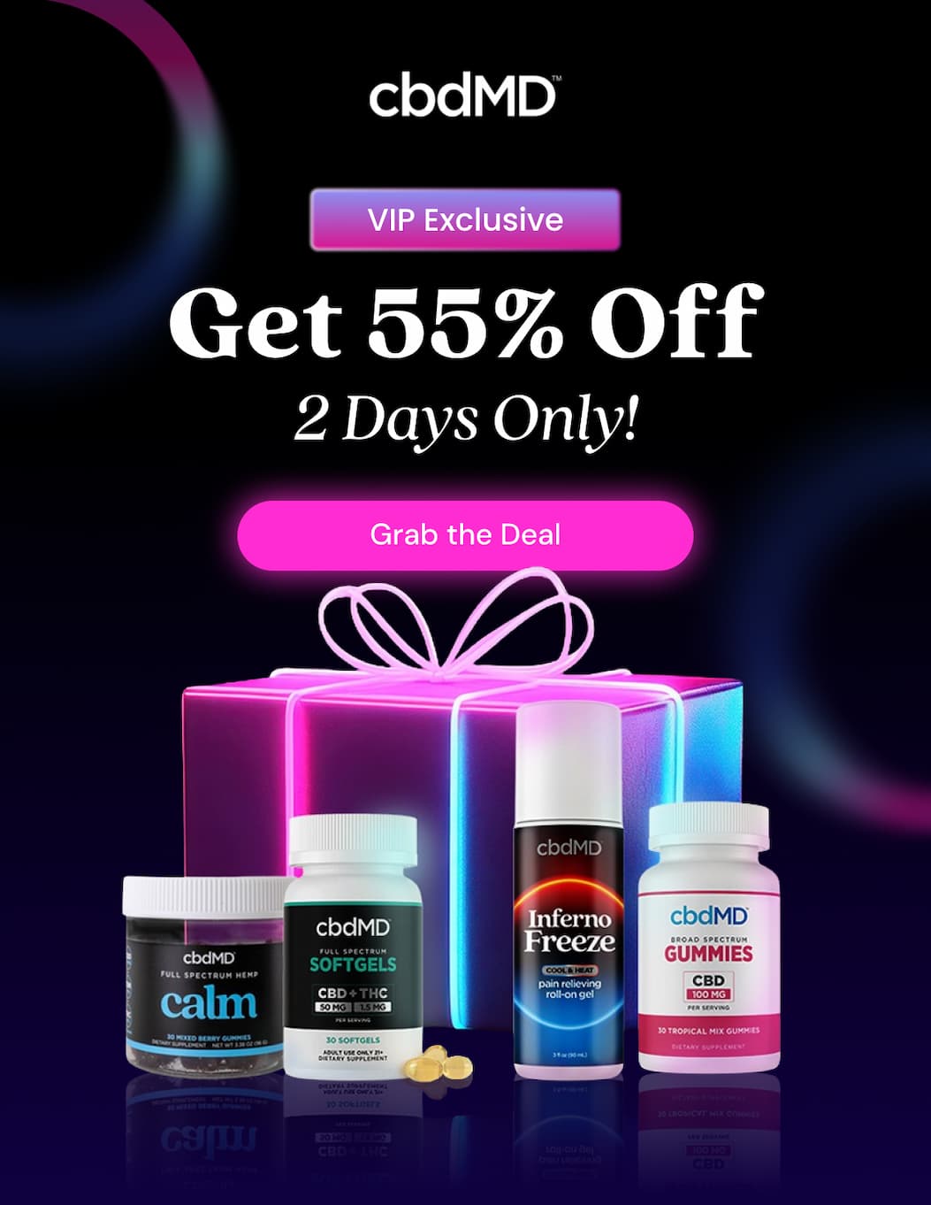 VIP Exclusive: Take 55% Off Before Black Friday