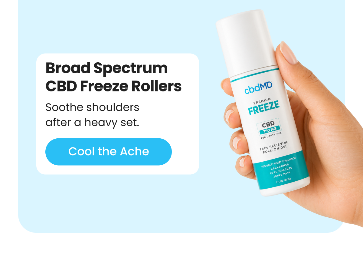 Broad Spectrum CBD Freeze Rollers