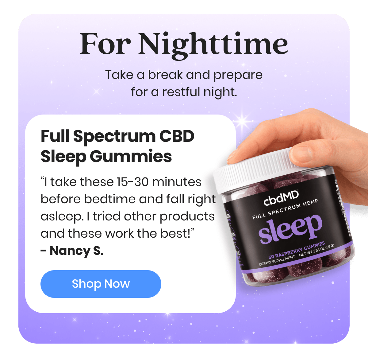 Full Spectrum CBD Sleep Gummies