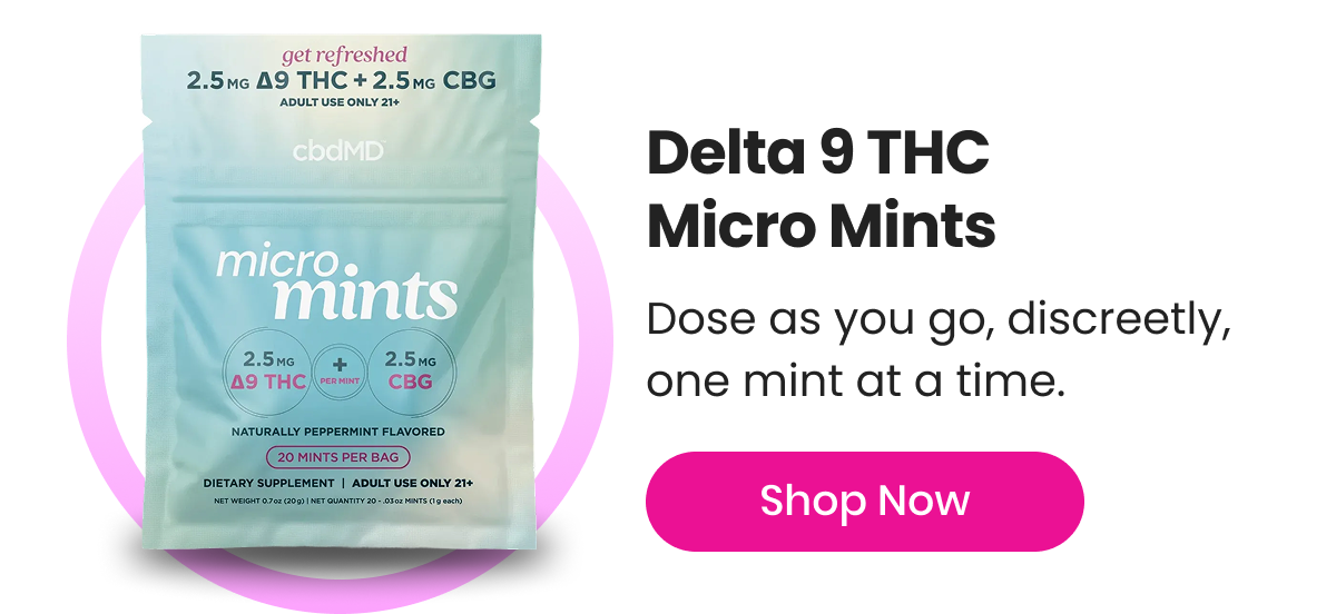 Delta 9 THC Micro Mints