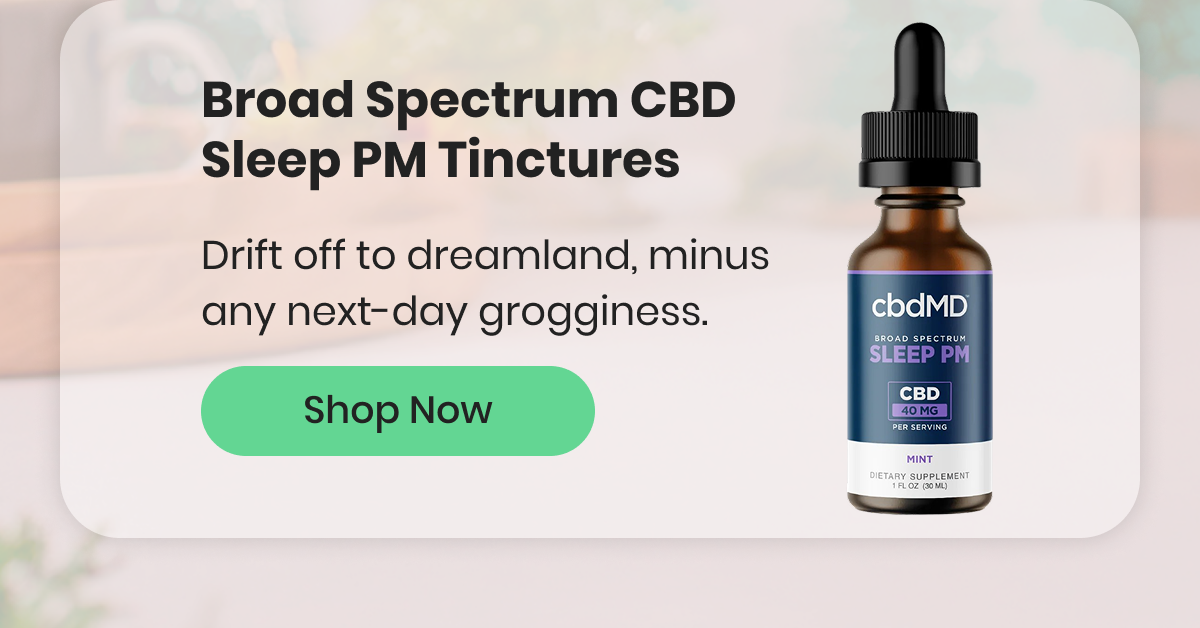 Broad Spectrum CBD Sleep PM Tinctures