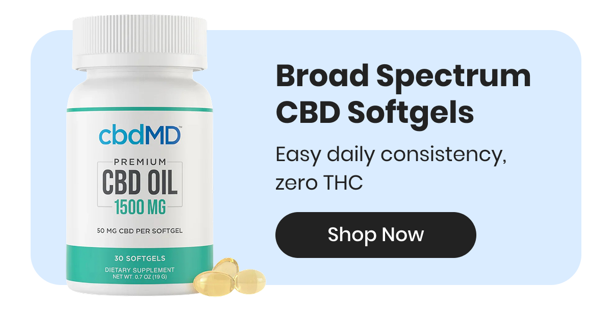 Broad Spectrum CBD Softgels