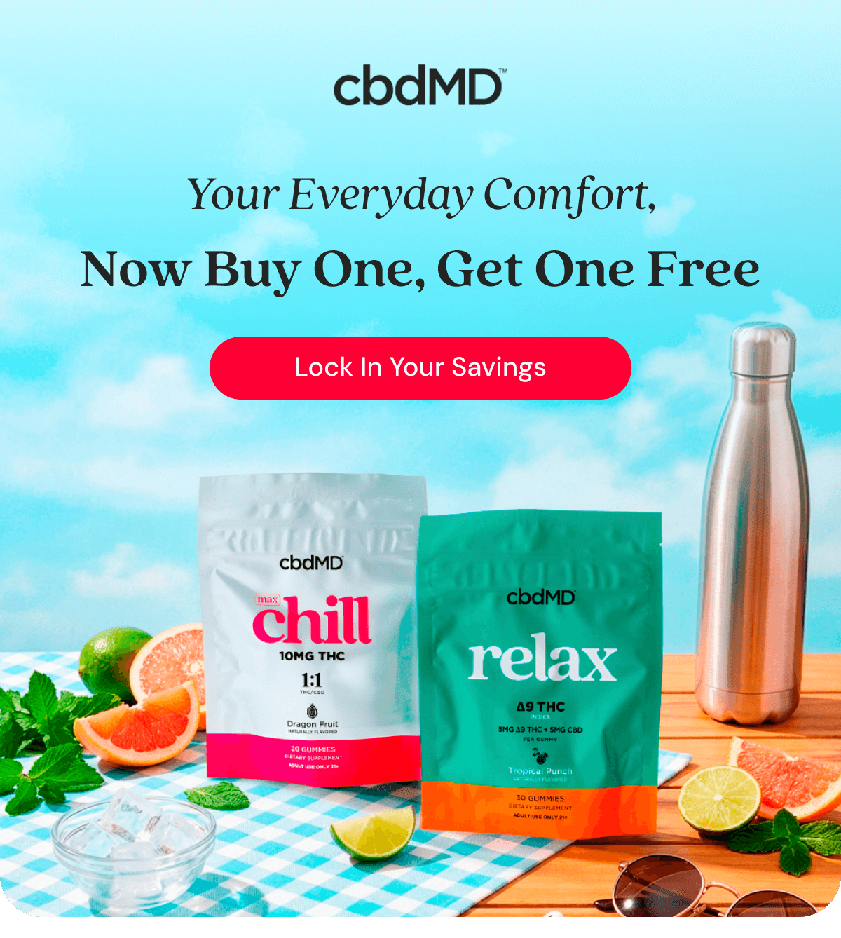 Your Everyday Comfort, Now Buy One, Get One Free