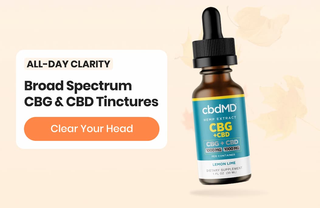 Broad Spectrum CBG & CBD Tinctures