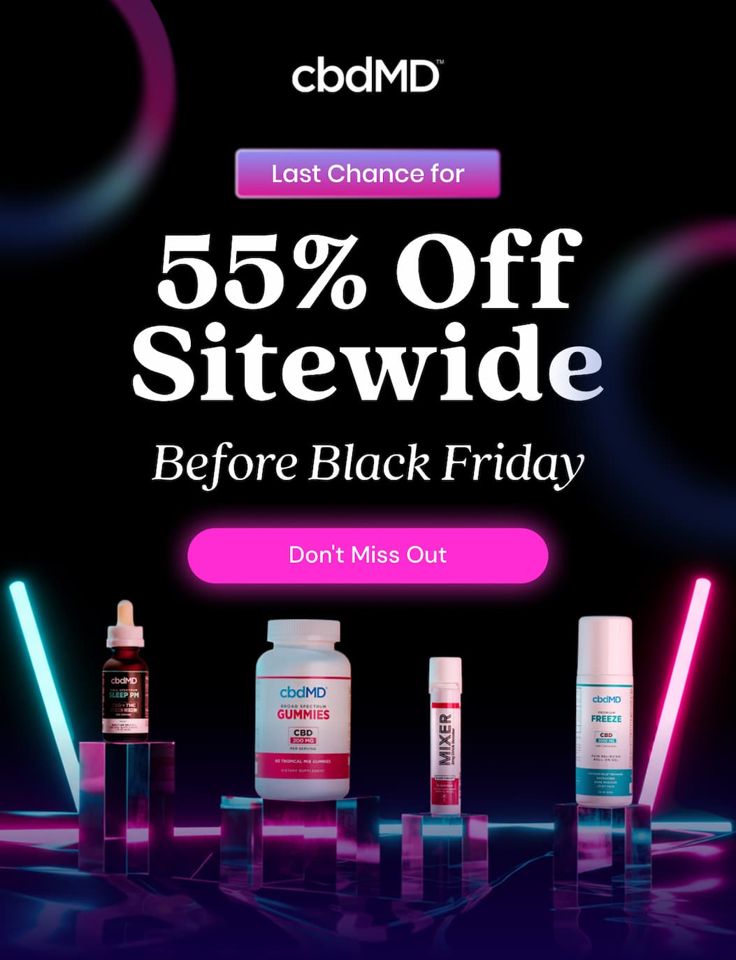 55% Off Sitewide Before Black Friday