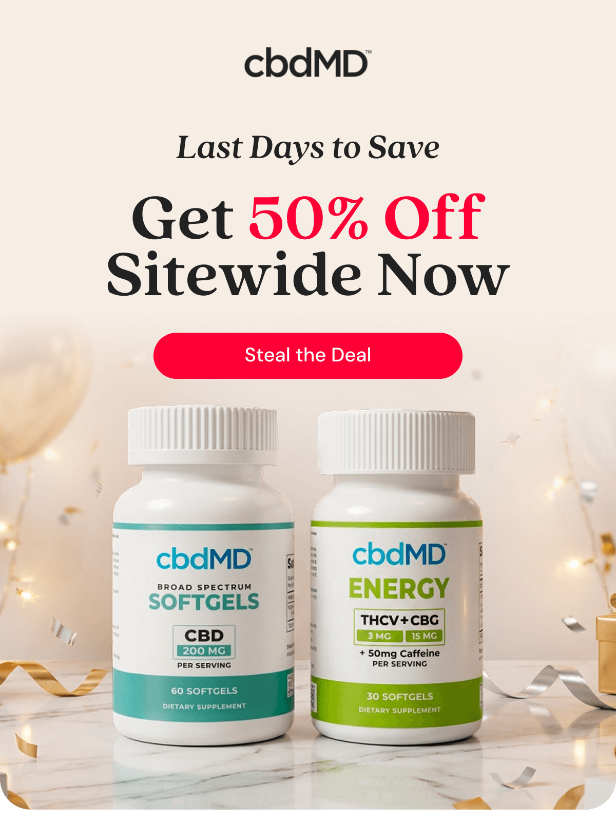 Last Days to Save Get 50% Off Sitewide Now