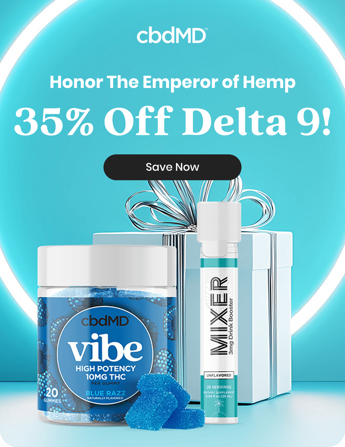 Honor The Emperor of Hemp 35% Off Delta 9!