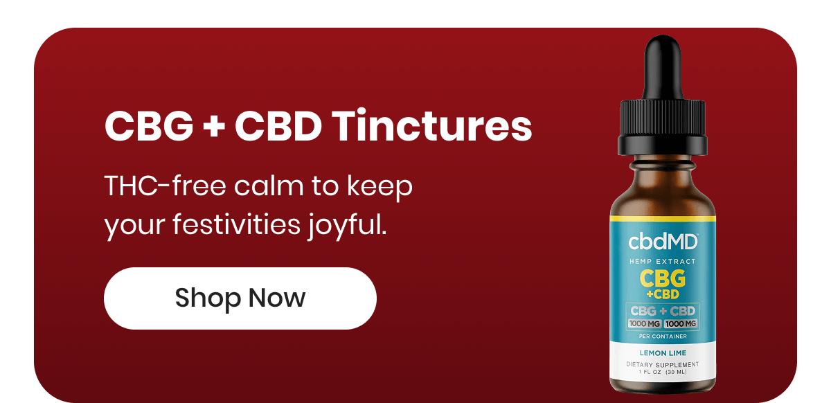 CBG + CBD Tinctures