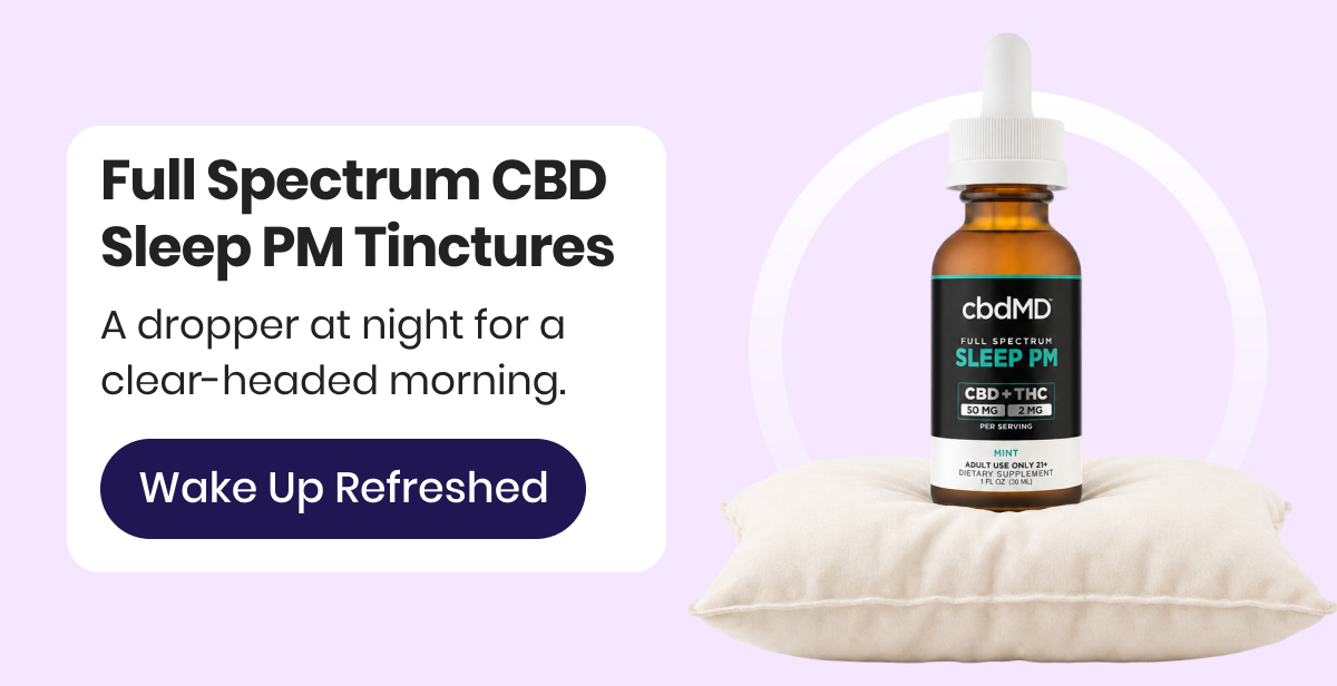 Full Spectrum CBD Sleep PM Tinctures