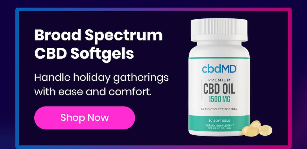 Broad Spectrum CBD Softgels