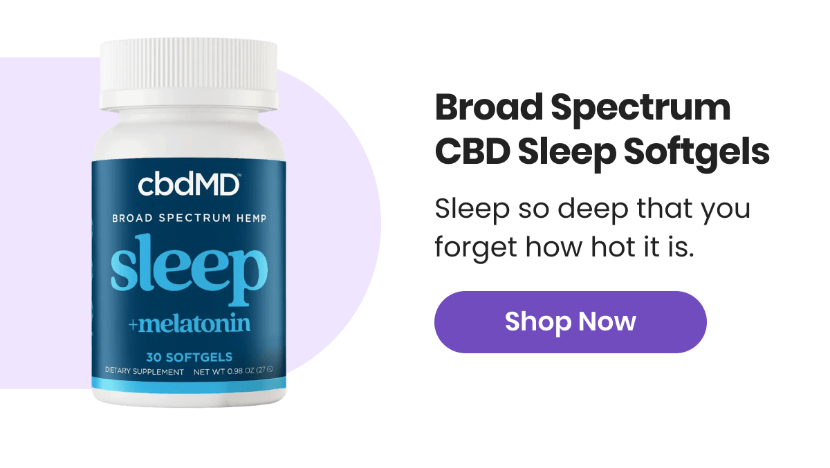 Broad Spectrum CBD Sleep Softgels