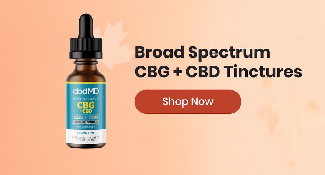 Broad Spectrum CBG + CBD Tinctures
