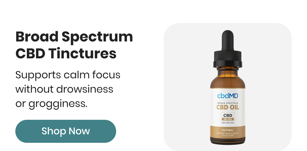 Broad Spectrum CBD Tinctures