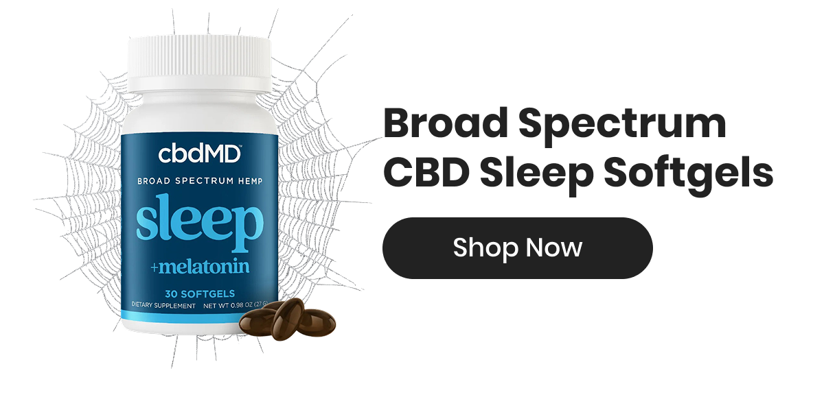 Broad Spectrum CBD Sleep Softgels