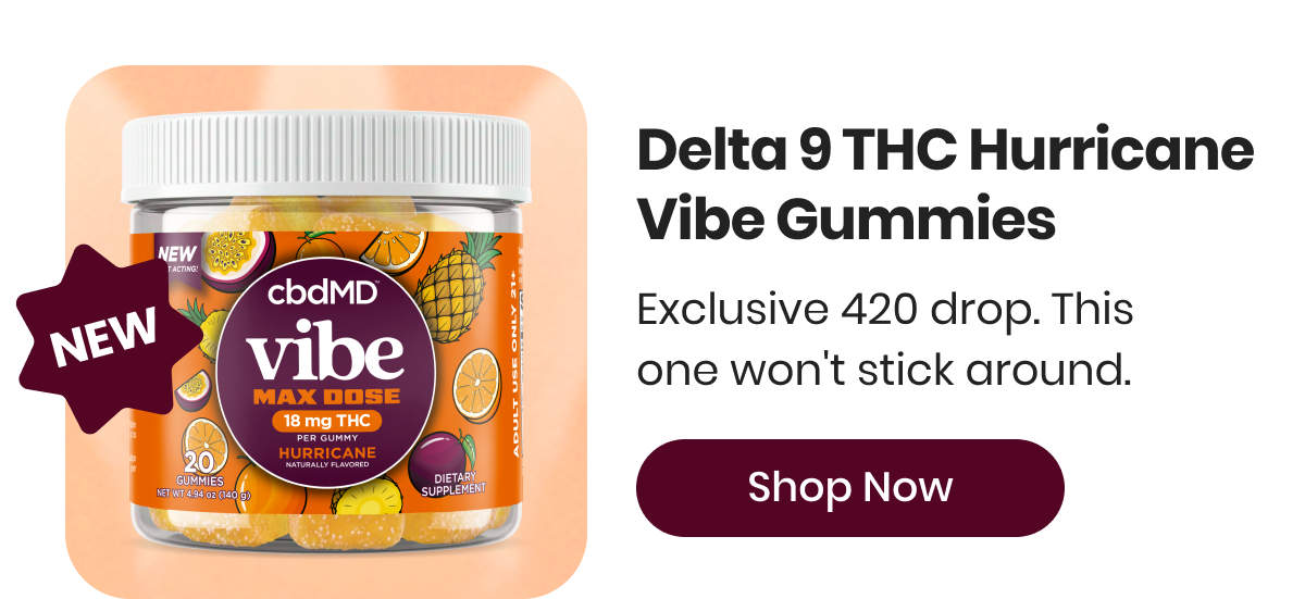 Delta 9 THC Hurricane Vibe Gummies