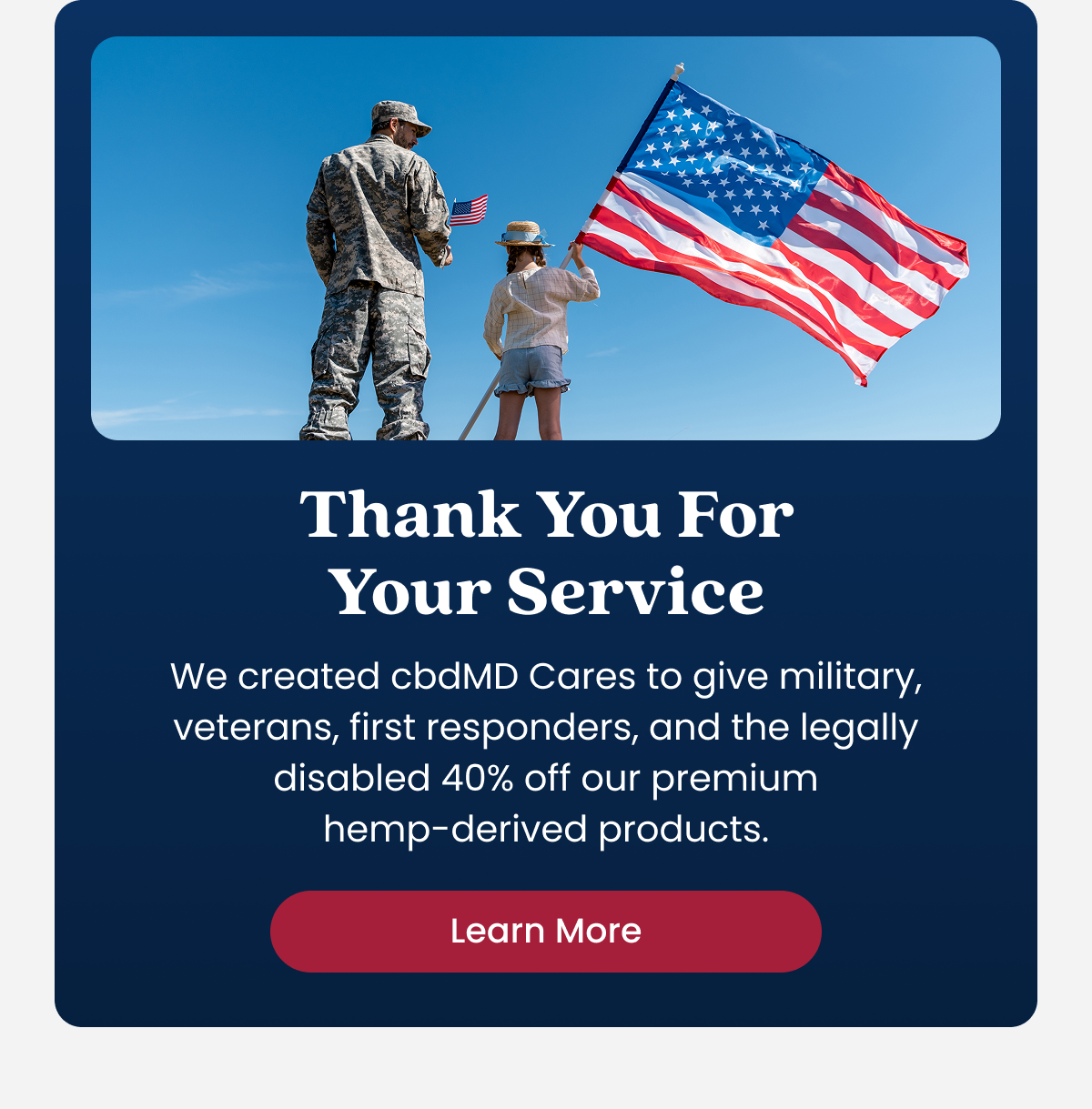 Proudly Supporting Our Heroes