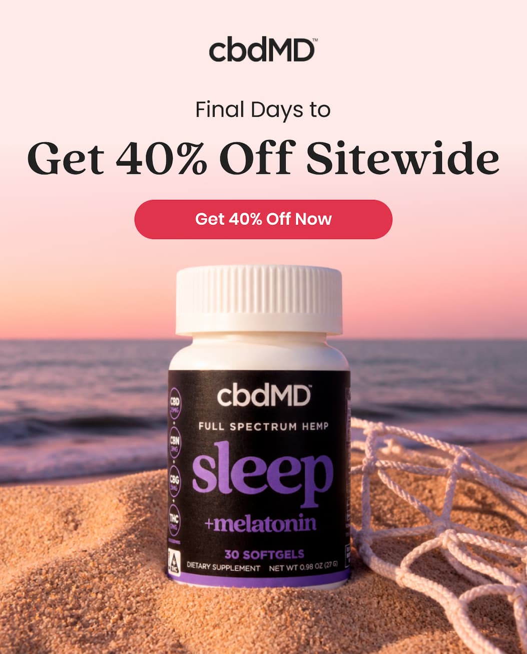 Final Days to Get 40% Off Sitewide