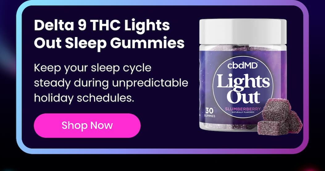 THC Lights Out Sleep Gummies
