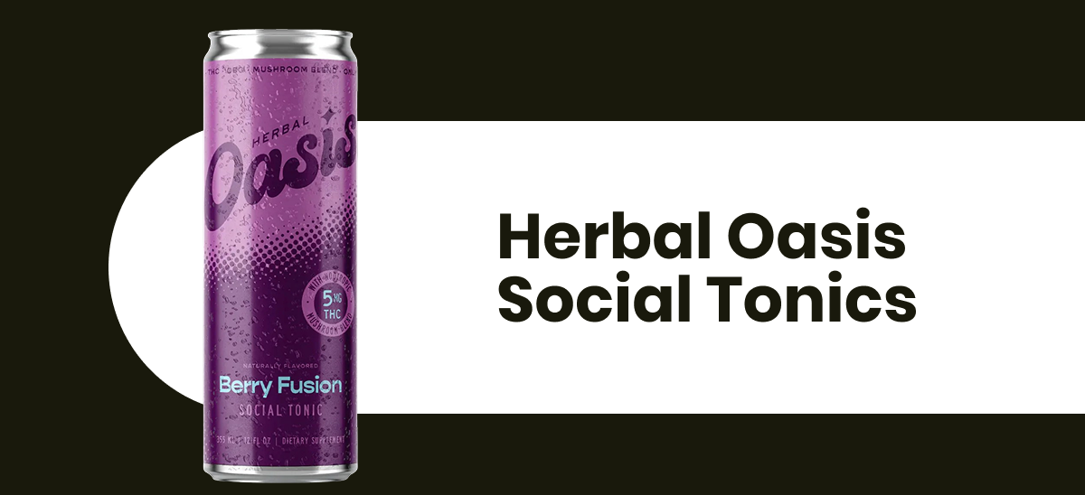 Broad Spectrum CBD Freeze Herbal Oasis Social Tonics