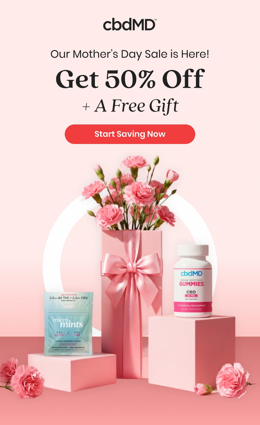 Our Mother’s Day Sale is Here! Get 50% Off + A Free Gift