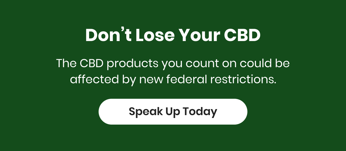 Don’t Lose Your CBD