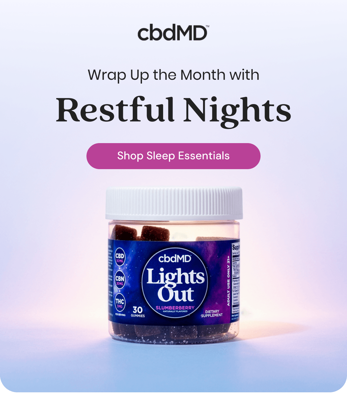 Wrap Up the Month with Restful Nights
