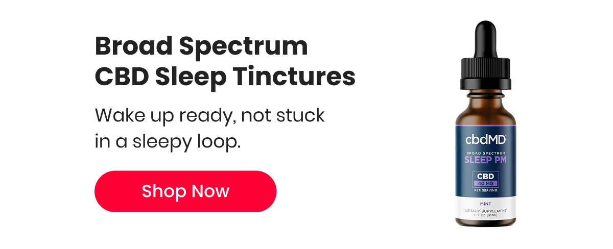 Broad Spectrum CBD Sleep Tinctures