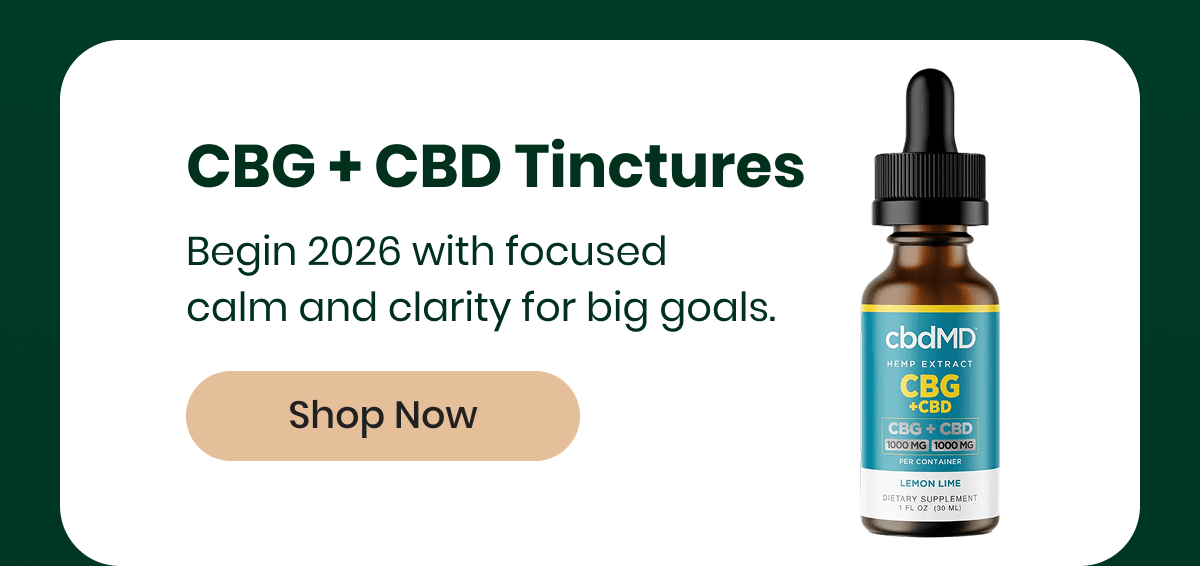 CBG + CBD Tinctures