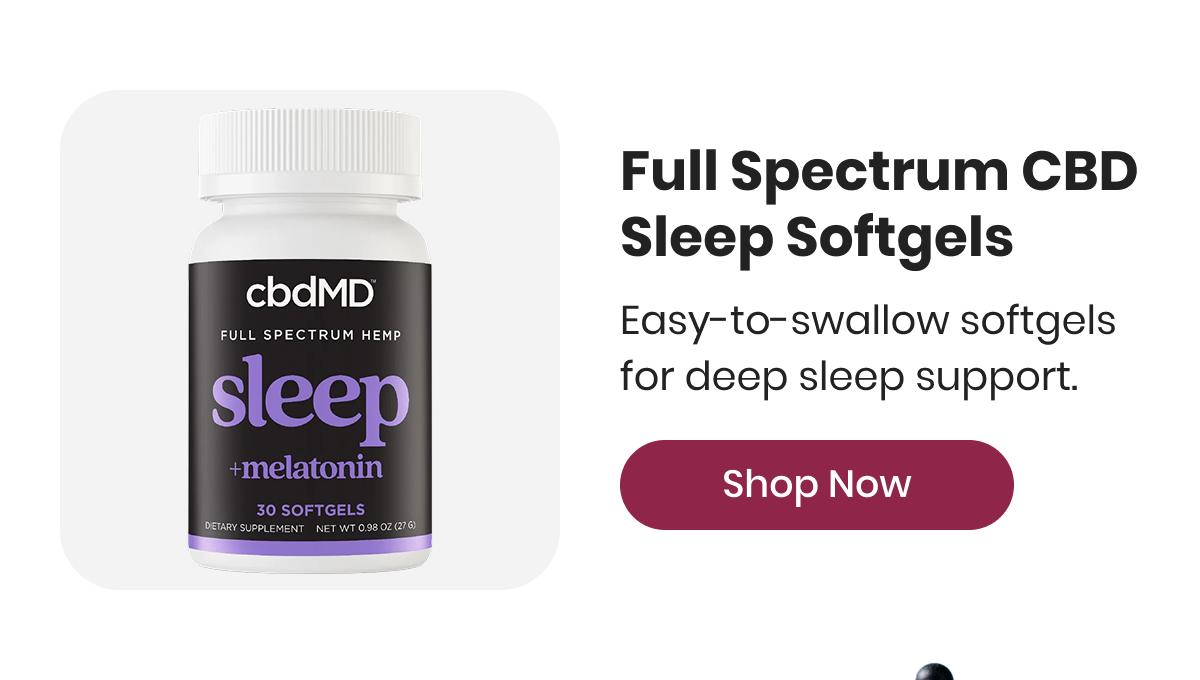 Full Spectrum CBD Sleep Softgels