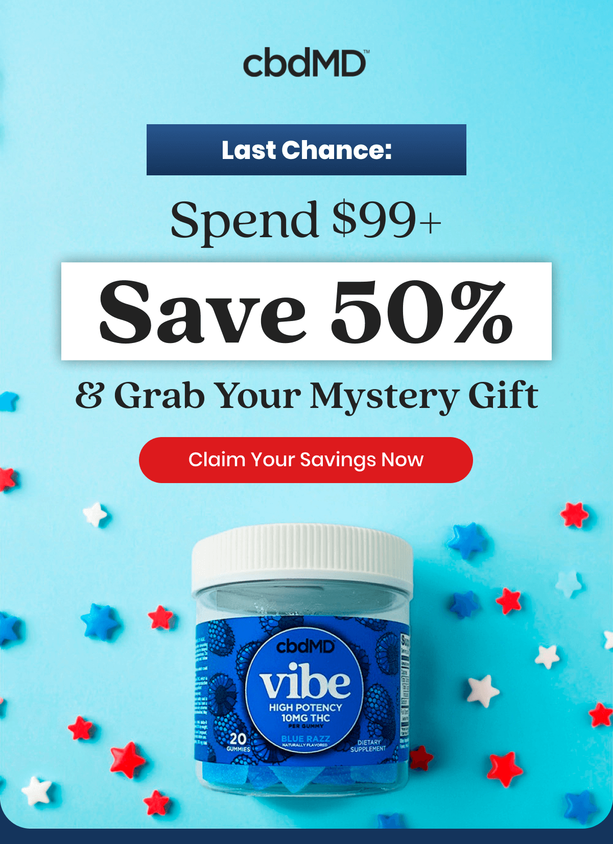 Last Chance: Spend $99+ Save 50% & Grab Your Mystery Gift