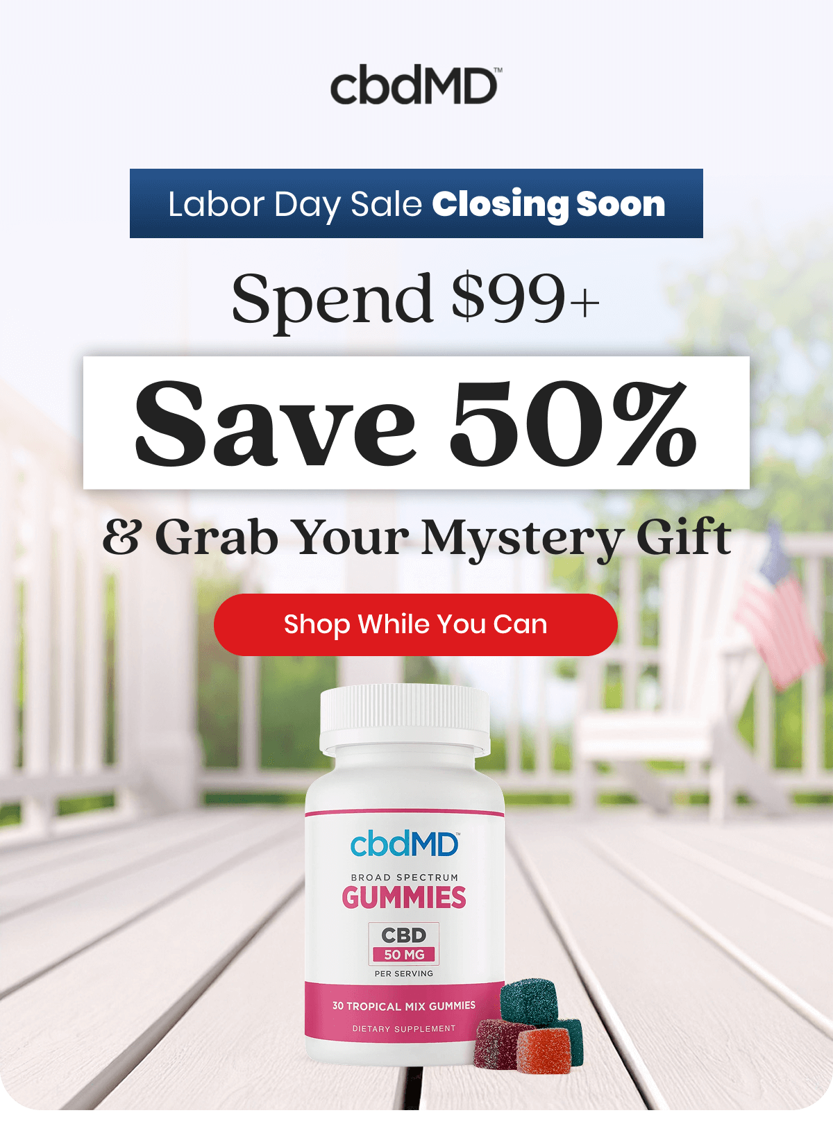Labor Day Sale Closing Soon Spend $99+ Save 50% & Grab Your Mystery Gift