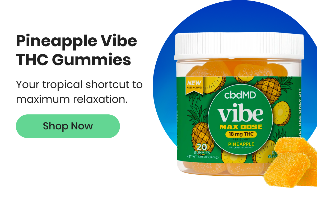 Pineapple Vibe THC Gummies