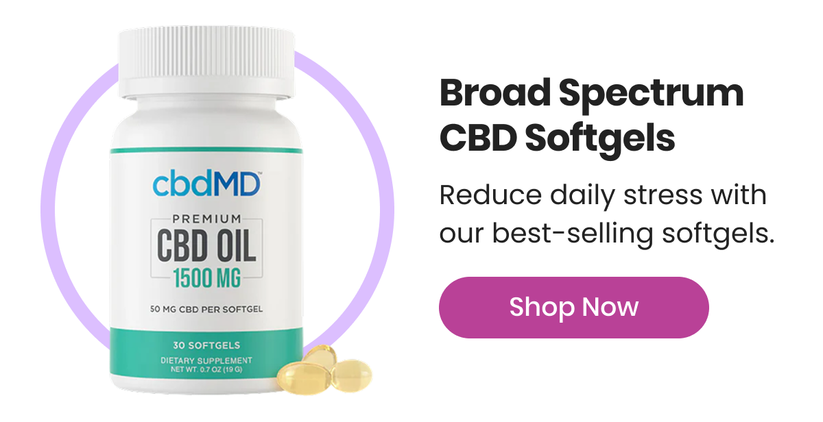 Broad Spectrum CBD Softgels