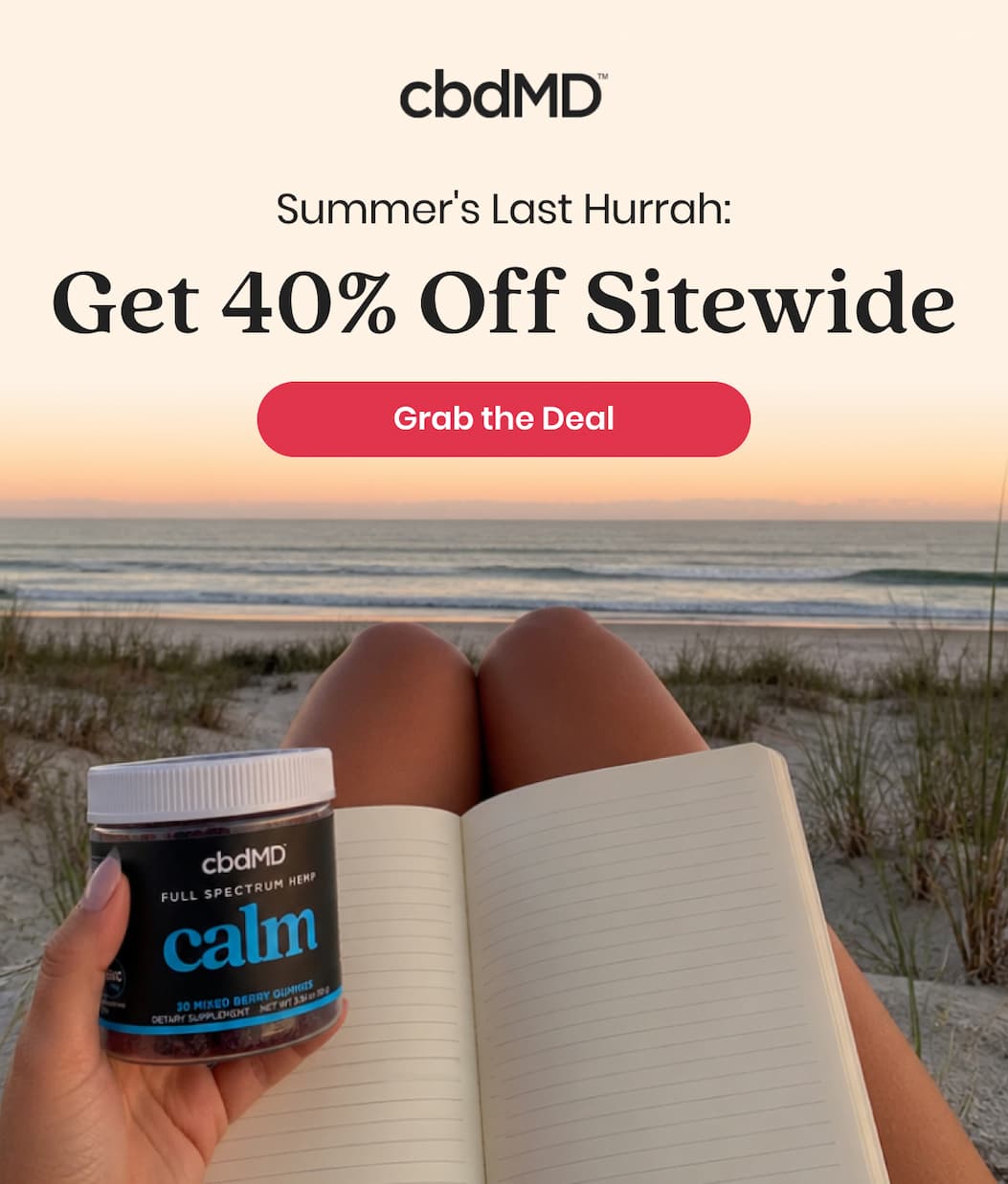 Summer's Last Hurrah: Get 40% Off Sitewide