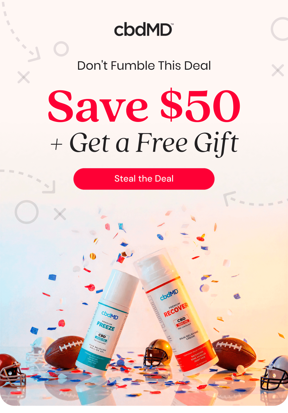 Don't Fumble This Deal Save $50 + Get a Free Gift
