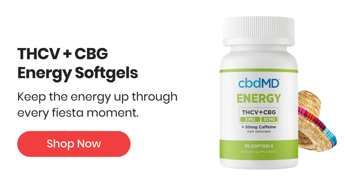THCV + CBG Energy Softgels
