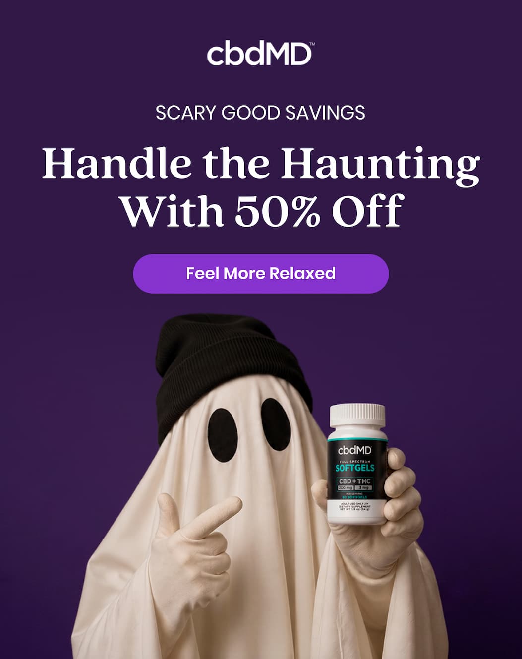 SCARY GOOD SAVINGS Handle the Haunting With 50% Off