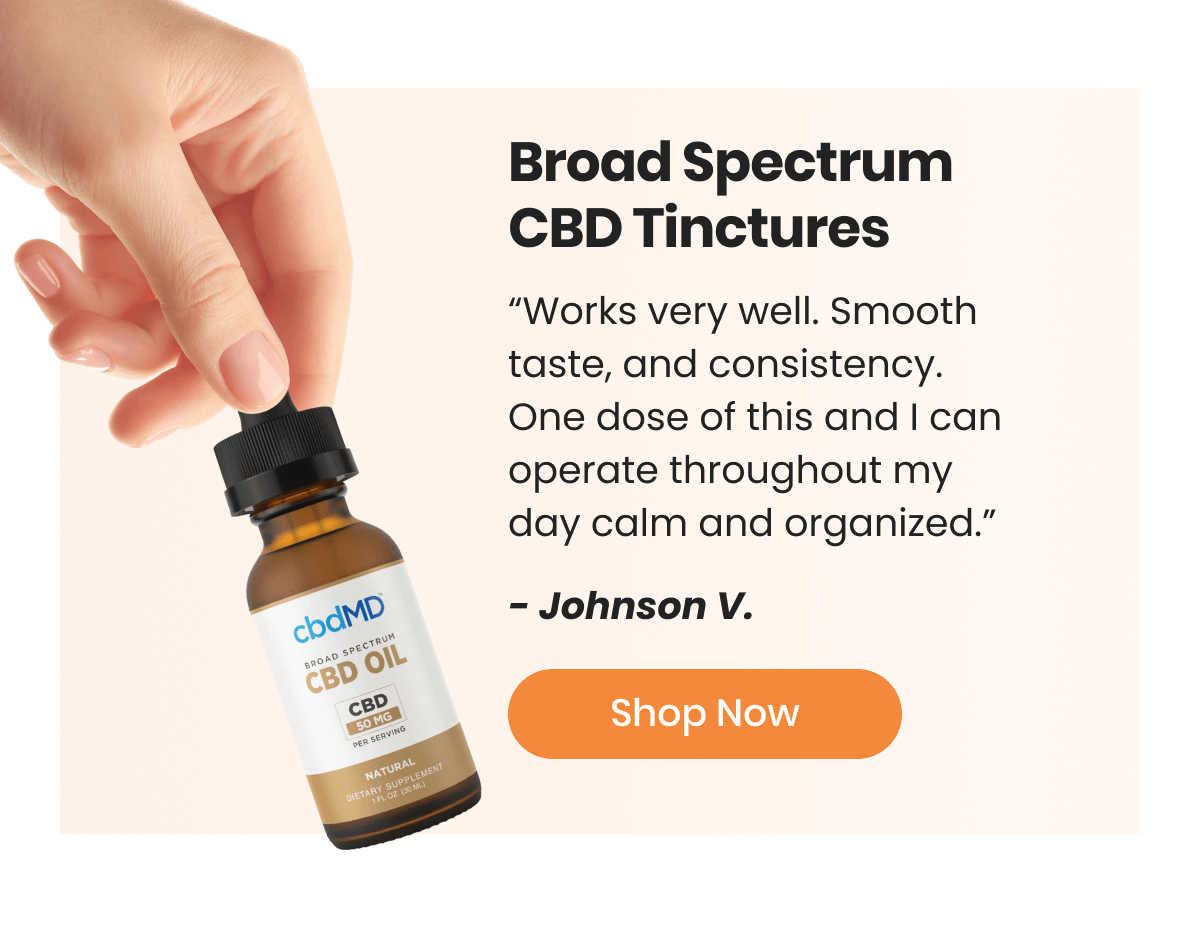 Broad Spectrum CBD Tinctures