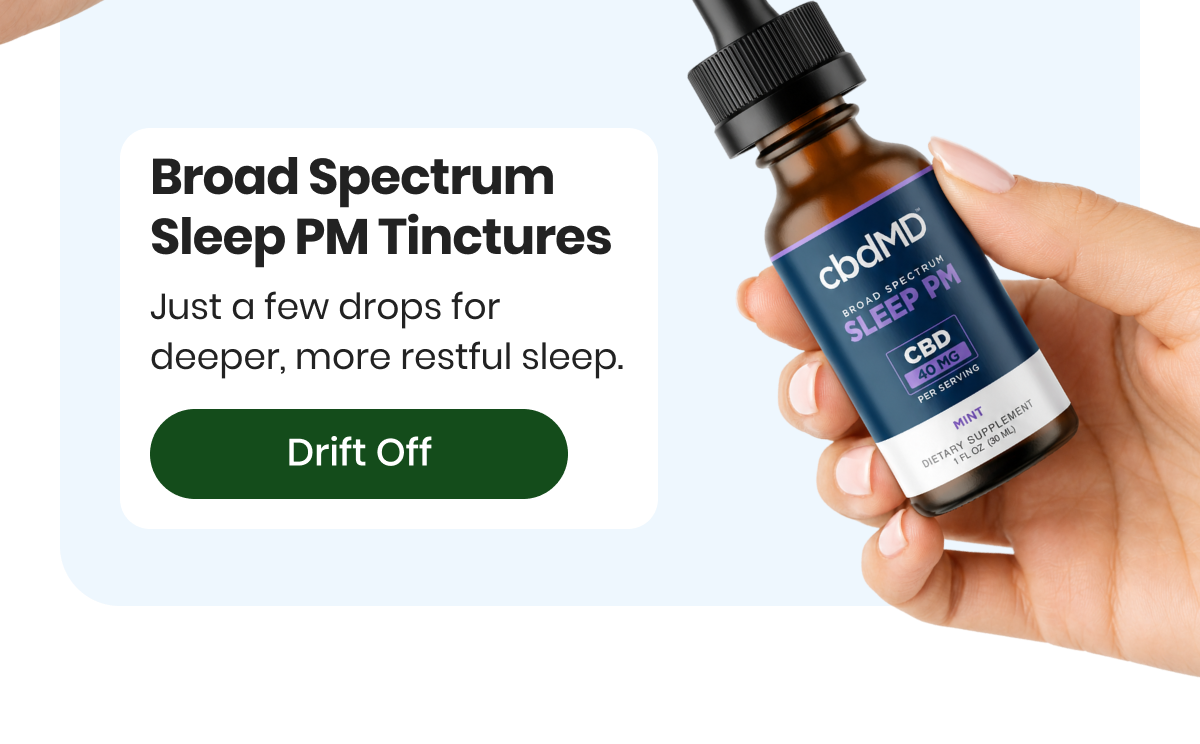 Broad Spectrum Sleep PM Tinctures