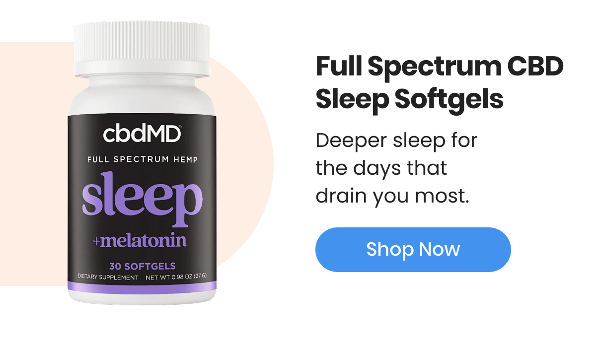Full Spectrum CBD Sleep Softgels