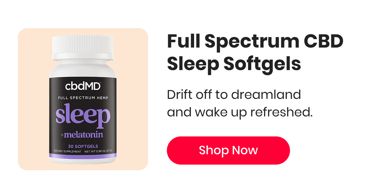 Full Spectrum CBD Sleep Softgels