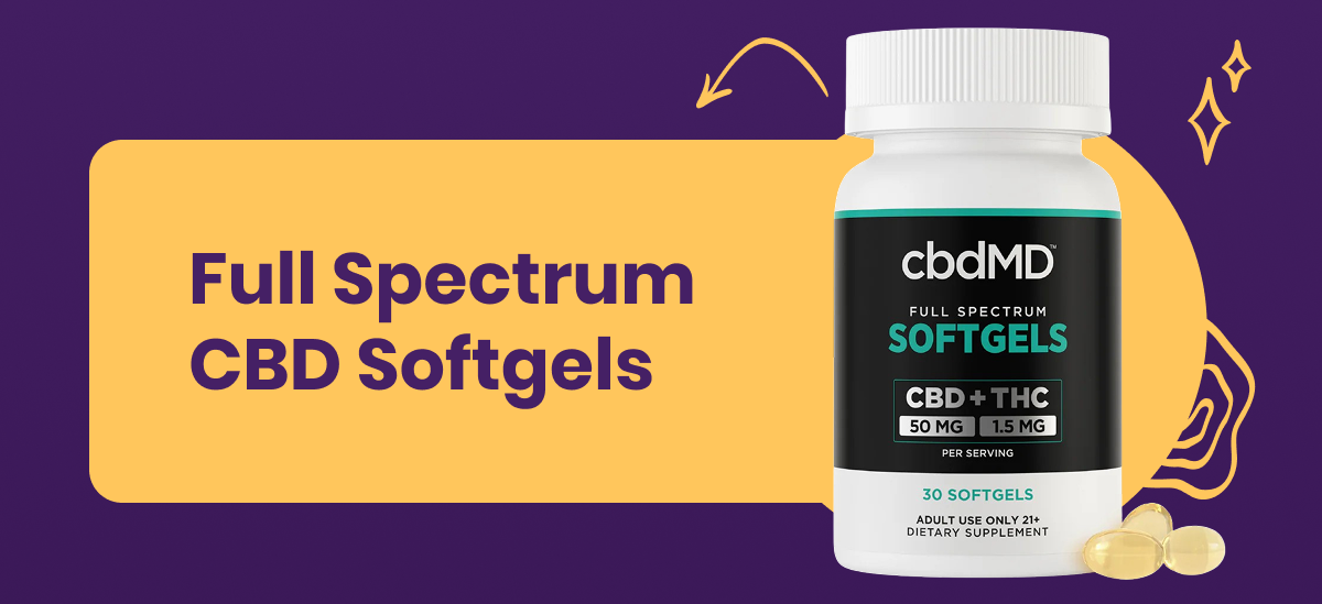 Full Spectrum CBD Softgels