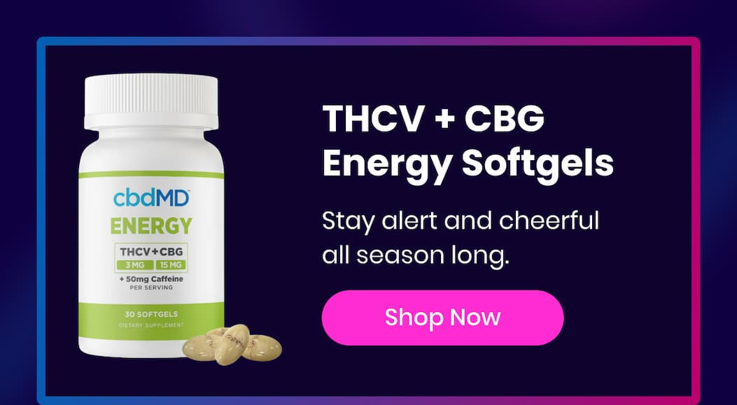 THCV + CBG Energy Softgels