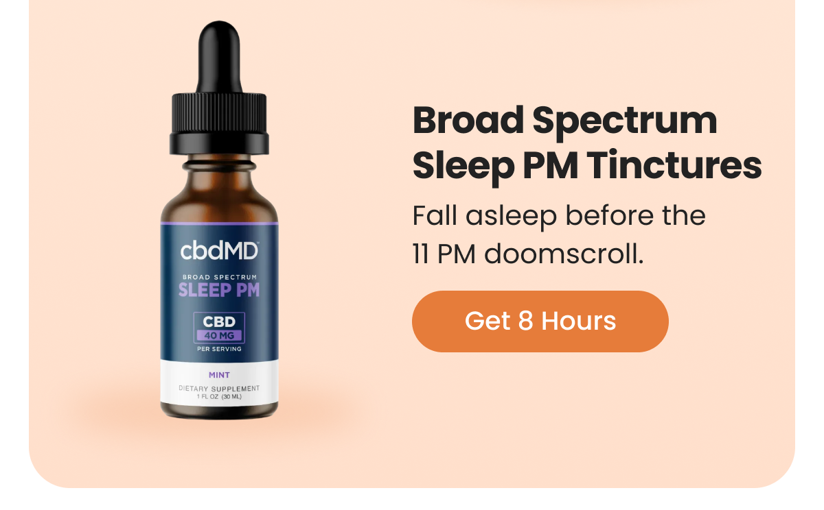 Broad Spectrum Sleep PM Tinctures