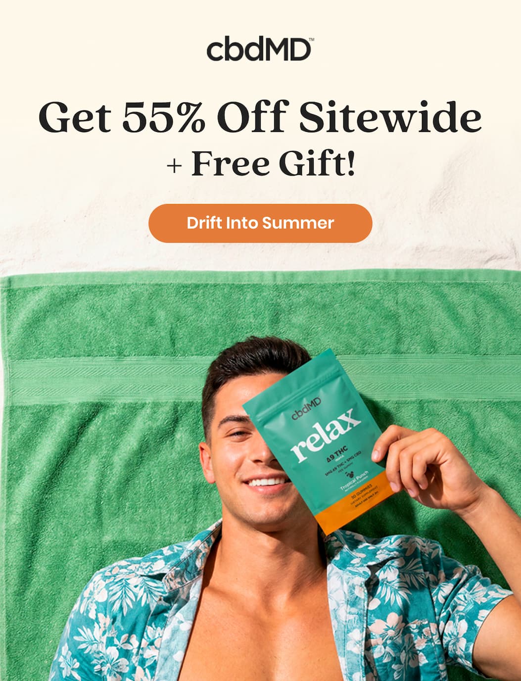 Get 55% Off Sitewide + Free Gift!