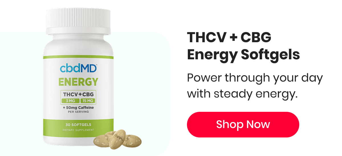 THCV + CBG Energy Softgels