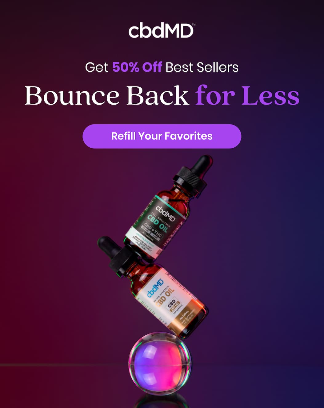 Get 50% Off Best Sellers Bounce Back for Less